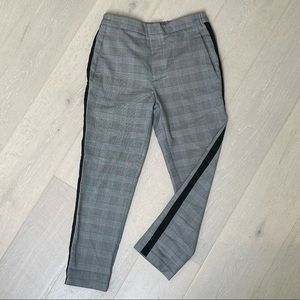 Zara - Check/plaid, black/white, Men’s small.